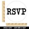 RSVP Fun Text Self-Inking Rubber Stamp for Stamping Crafting Planners